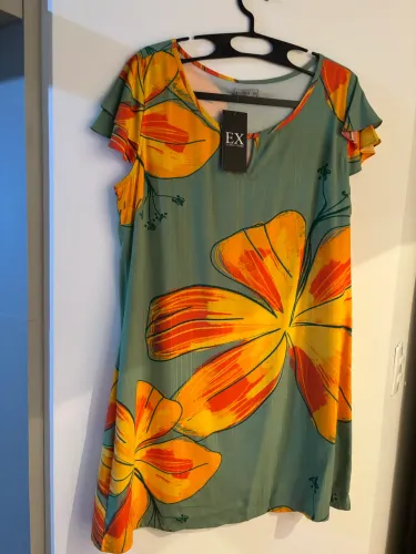 Vestido novo floral TAM gg pequeno