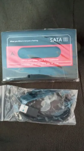 Case USB 3.0 MODELO RETRÔ FITA CASSETE.