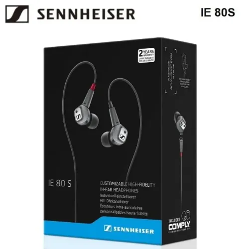 Fones De Ouvido Audiófilo Sennheiser IE 80 S