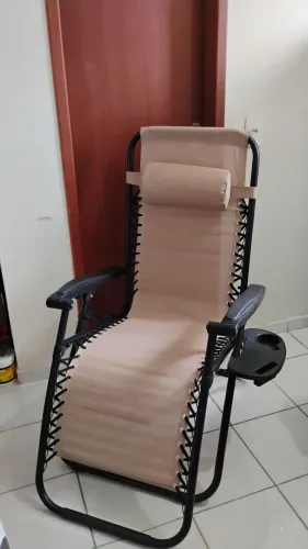 Espreguiçadeira cadeira de praia piscina e camping Garden Life