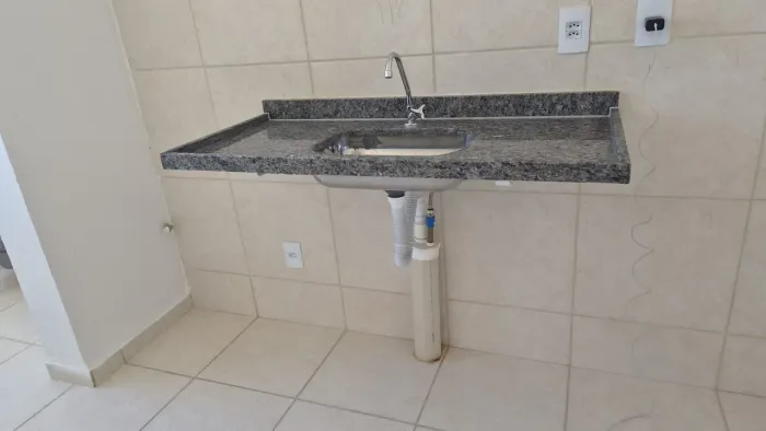 Pia de granito para cozinha com cuba