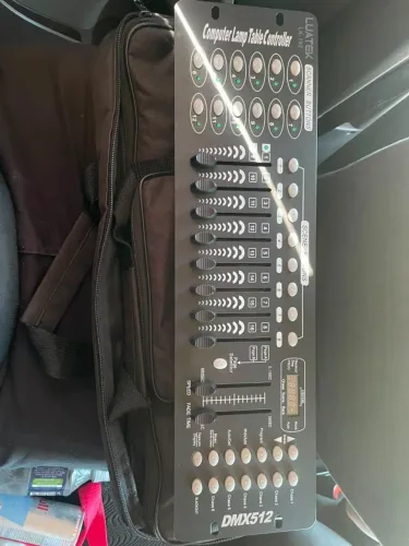 Mesa Controladora DMX 512 192 canais (COM BAG)