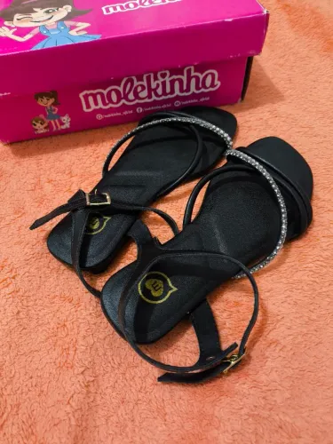 Sandália Molekinha infantil nova Tam 31