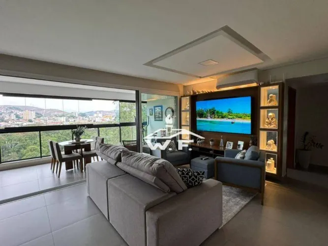 Apartamento com 3 dormitórios para alugar, 140 m² por R$ 8.751,41/mês - Vila Paraíba - Gua
