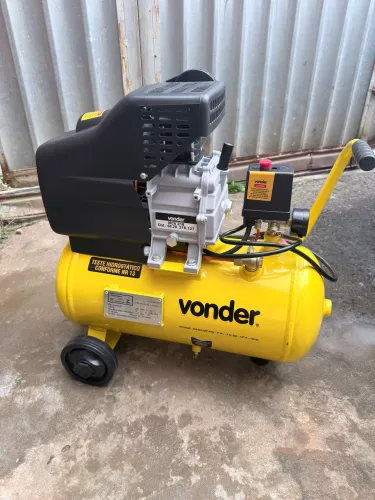 Compressor de ar vonder novo na garantia