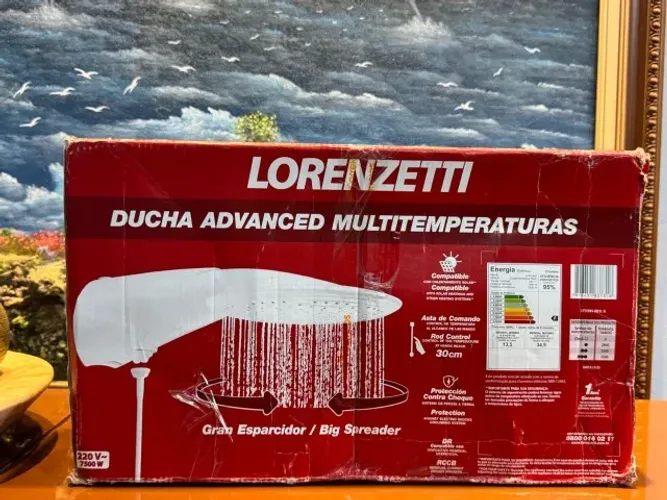 Chuveiro Lorenzetti Advanced Multitemperaturas 220v 7500w