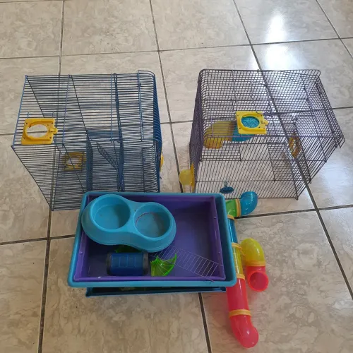 Kit 2 Gaiolas pra Hamster