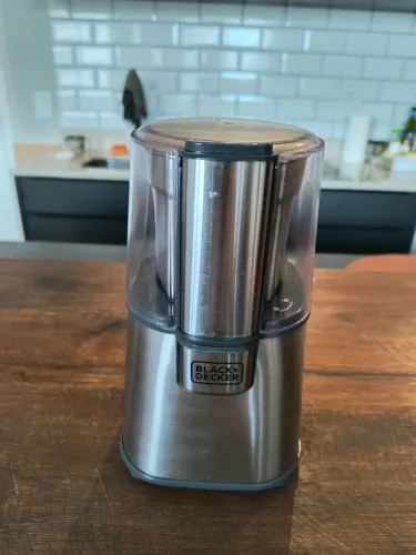 Moedor De Café Elétrico E Grãos Inox Black Decker Gourmand 220v