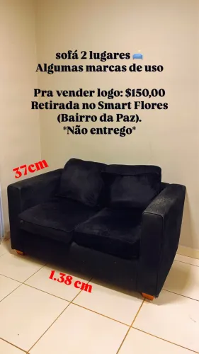 Sofá 2 lugares