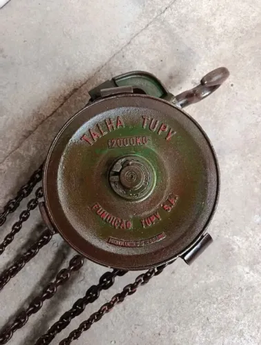 Antiga talha TUPY 2 toneladas RARIDADE