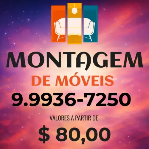 Montador de Móveis Experiente - Suporte para tv, entre outros - Atendimento agilizado gara