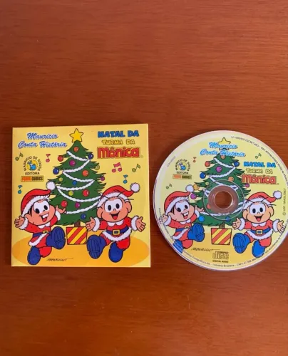 Cd músicas de Natal turma da Mônica 