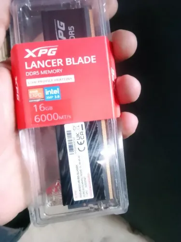 Memória DDR5 16gb 6000mt NOVA lacrada