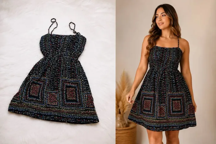 Vestido estampado 