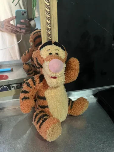 Tigre pelúcia vintage
