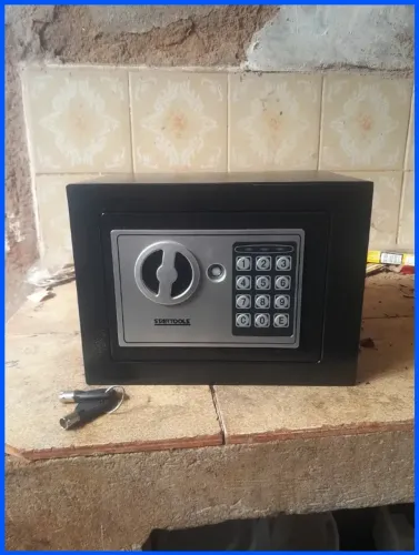 Cofre Eletrônico para Proteger Itens de Valor 23x17x17 cm pronta entrega
