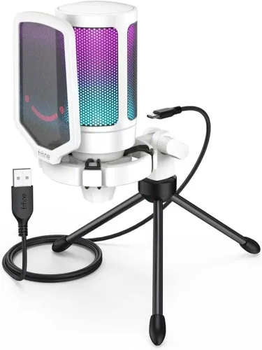 Microfone de Mesa Fifine A6V Ampligame