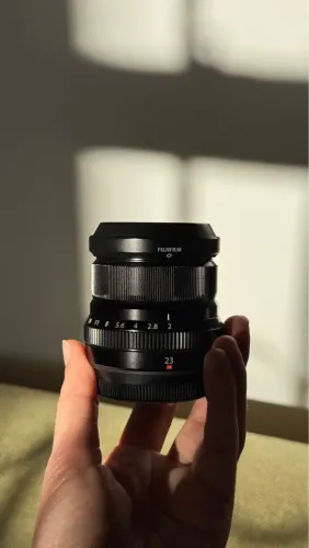 Lente Fujifilm Xf 23 mm F2 R Wr Em Excelente Estado!