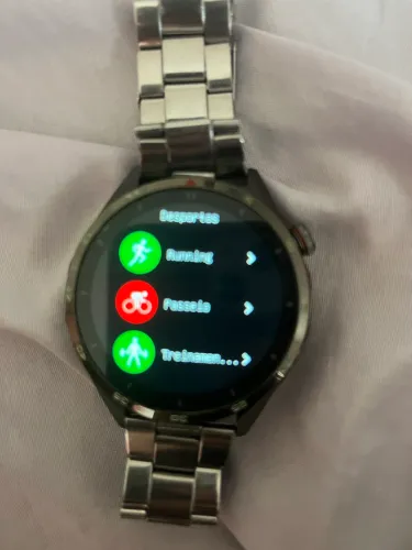Smartwatch esportivo sem fio de 1,5 polegadas com chamadas Bluetooth