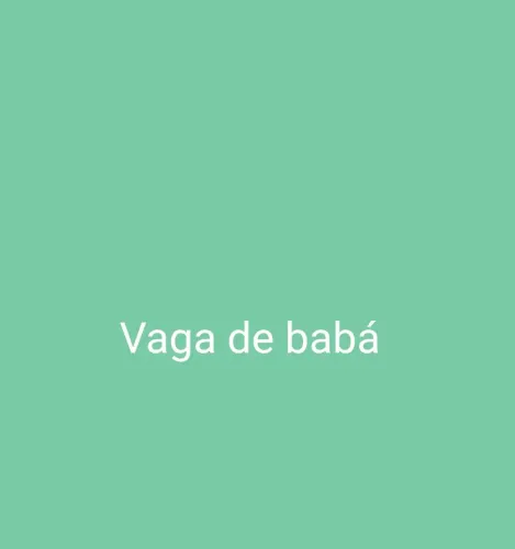Vaga de babá