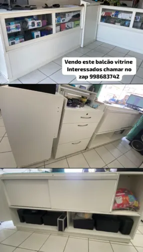 Balcão vitrine