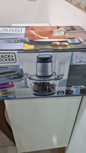 processador de alimentos black+decker gourmand gris mp300g