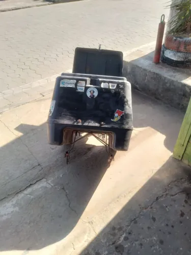 Baú para moto! 