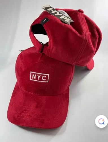 Boné trucker camurça NYC