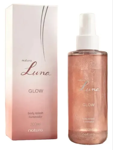  Body Splash Iluminador Natura Luna Glow - 200ml