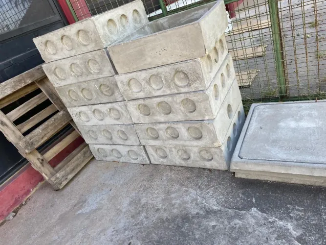Caixa de inspeção pré moldado.