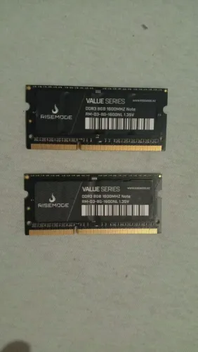 Memória RAM 16GB notebook ddr3