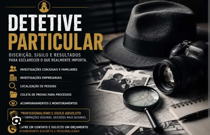 Detetive particular com todo sigilo