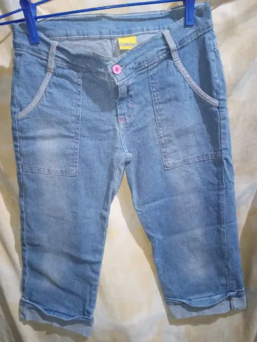 BERMUDA FEM. N°14 INFANTIL (CARINHOSO) JEANS