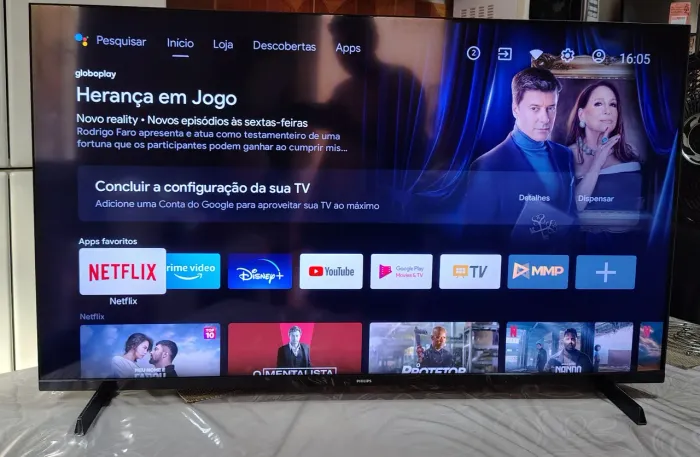 TV 50 PHILIPS ANDROID 4K COMPLETA 