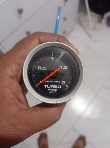 Manômetro pressão turbo 