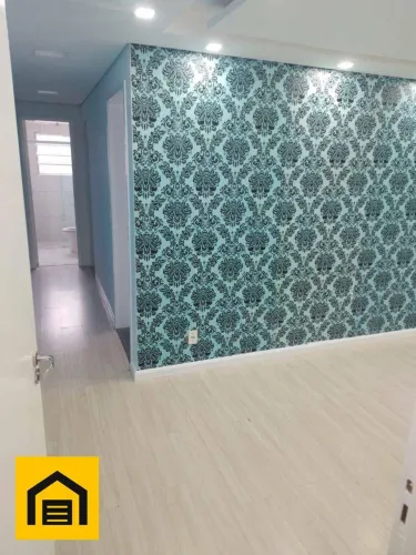 Apartamento térreo com 1 dormitório à venda, 38 m² por R$ 235.000 - Parque São Vicente - M