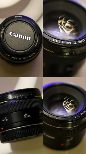 Lente Canon 50mm 1.4