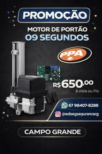 Trava elétrica para portão