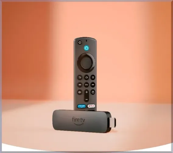Controle remoto por voz Fire TV Stick HD 3ª geração original 2025 Pronta Entrega