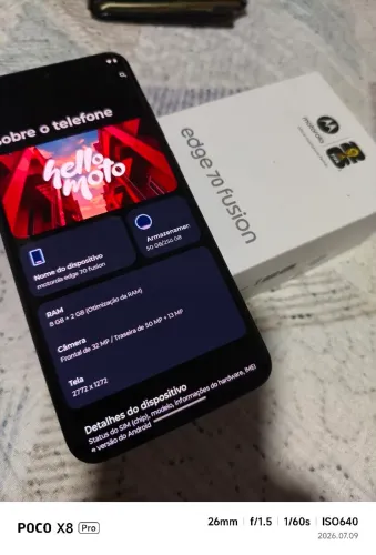 Moto Edge 70 fusion