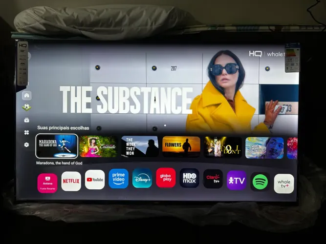 TV HQ 4K 50Polegadas(NOVO)