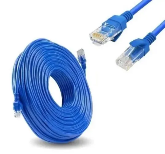 Cabo cat6 15 metros crimpado 40 R$