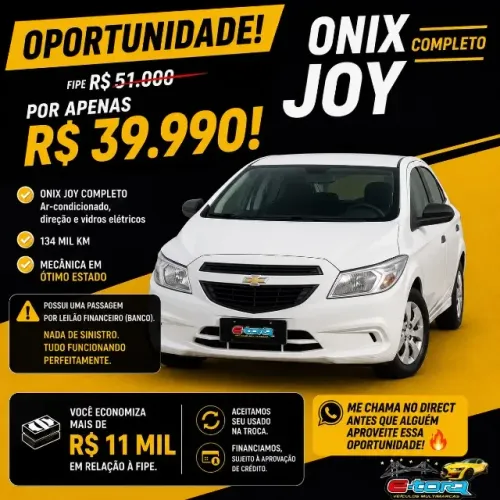 Chevrolet Onix JOY Hatch 1.0 8V Flex Mec. 4P 2019