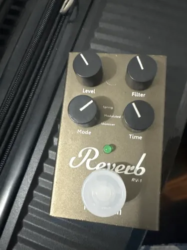 Pedal guitarra Fuhrmann Reverb, em perfeito estado 