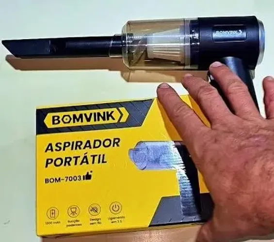 ASPIRADOR DE PÓ PORTATIL- PAGUE SOMENTE NA ENTREGA