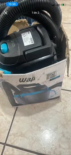Aspirador de pó e água
