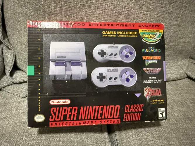 Super Nintendo Mini Americano Original 