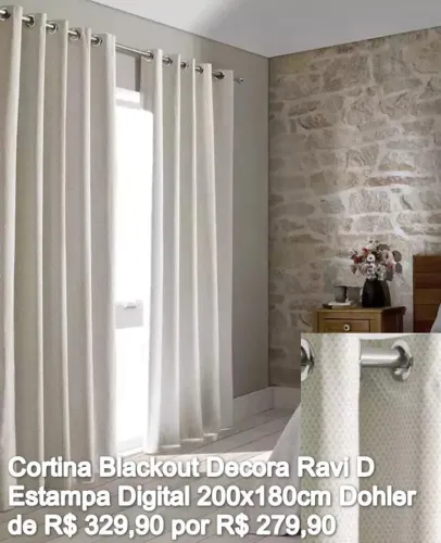 Cortina Ilhós