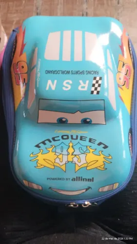 Mochila em 3d McQueen