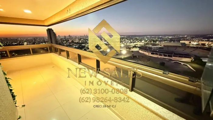 Apartamento- 3 suítes, 120m², 2 vagas, armários- Jardim Goiás
